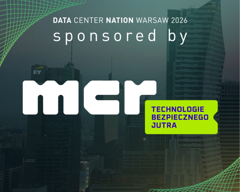 Grupa mcr – Technologie Bezpiecznego Jutra – sponsor Data Center Nation Warsaw 2026