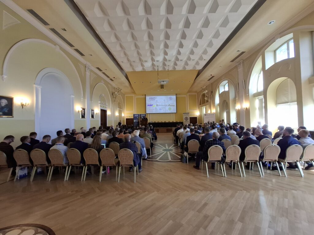 Sala wykładowa VIII Ogólnopolskiego Seminarium i Warsztatów Szkoleniowych ochrony przeciwpożarowej